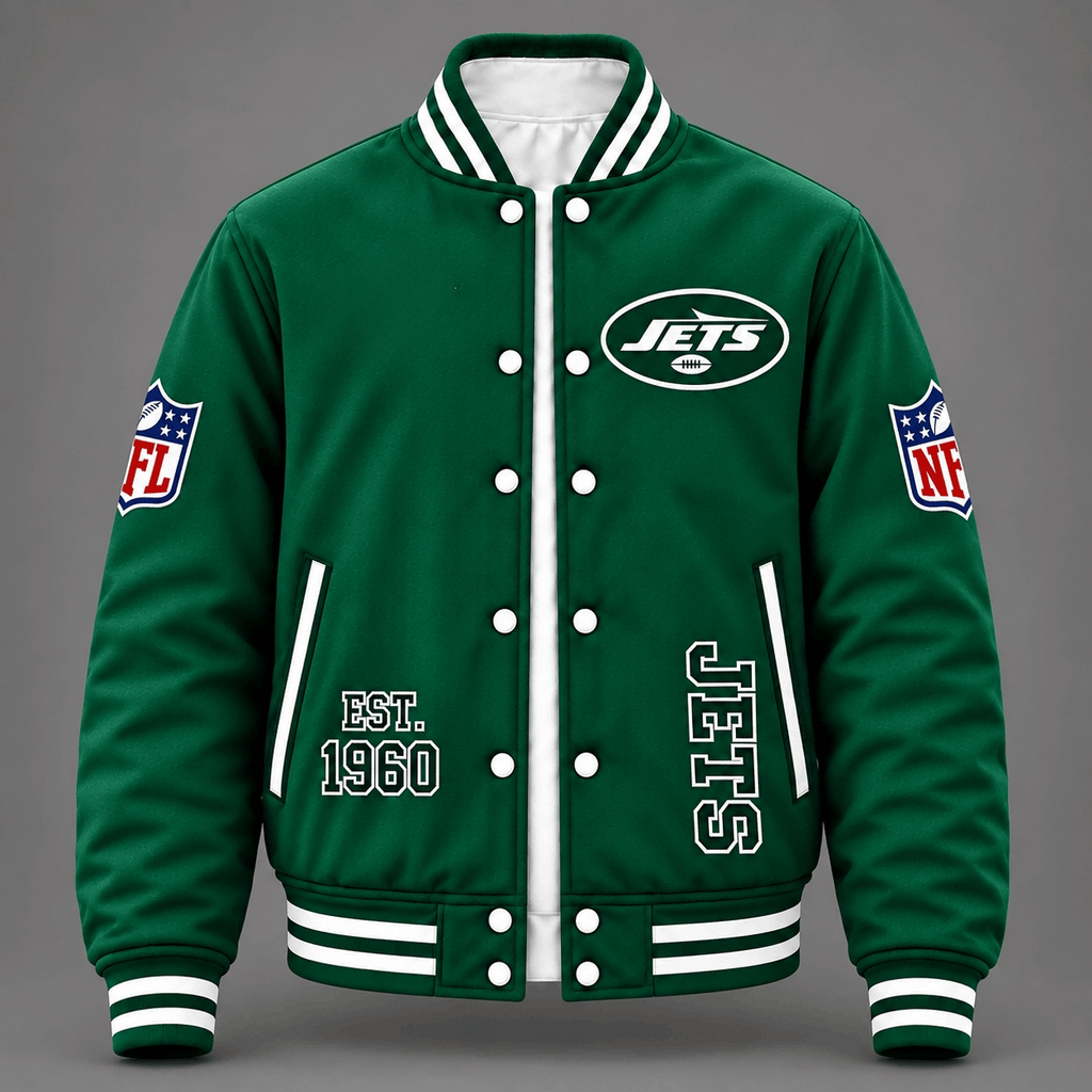 New York Jets Green Varsity Jacket
