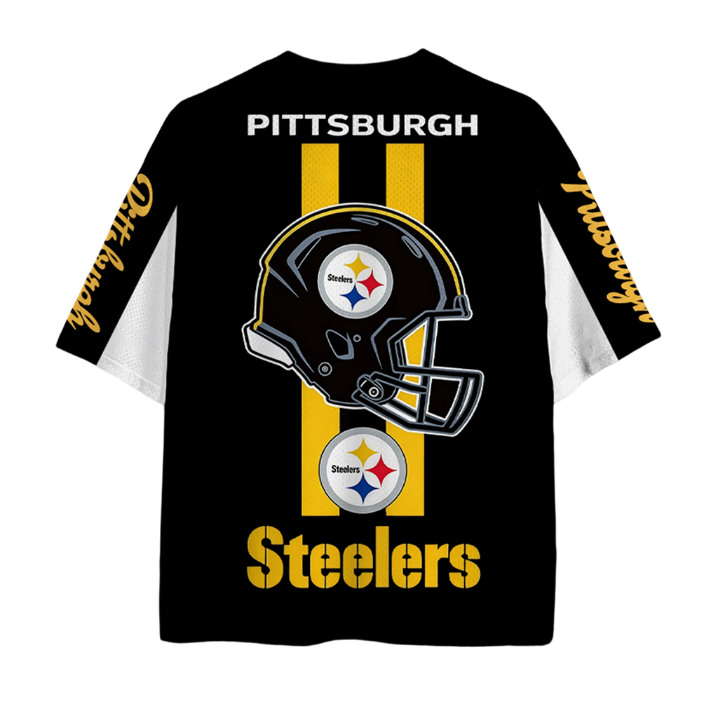 Pittsburgh Steelers Football Helmet Jersey Shirts