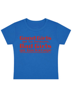 Good Girls Go To Heaven Y2K Baby Tee
