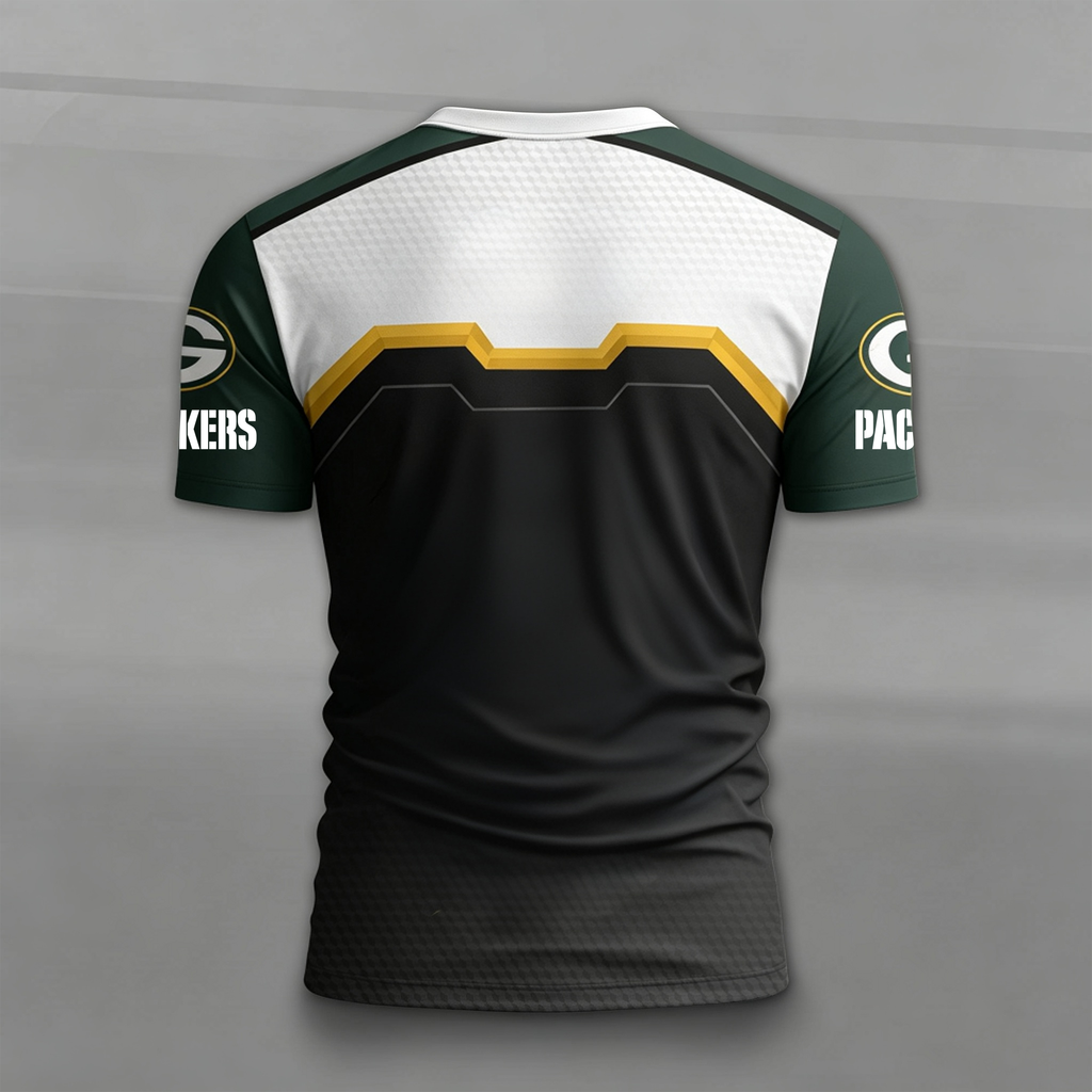 Green Bay Packers 3D Clothing Custom Name For Fan