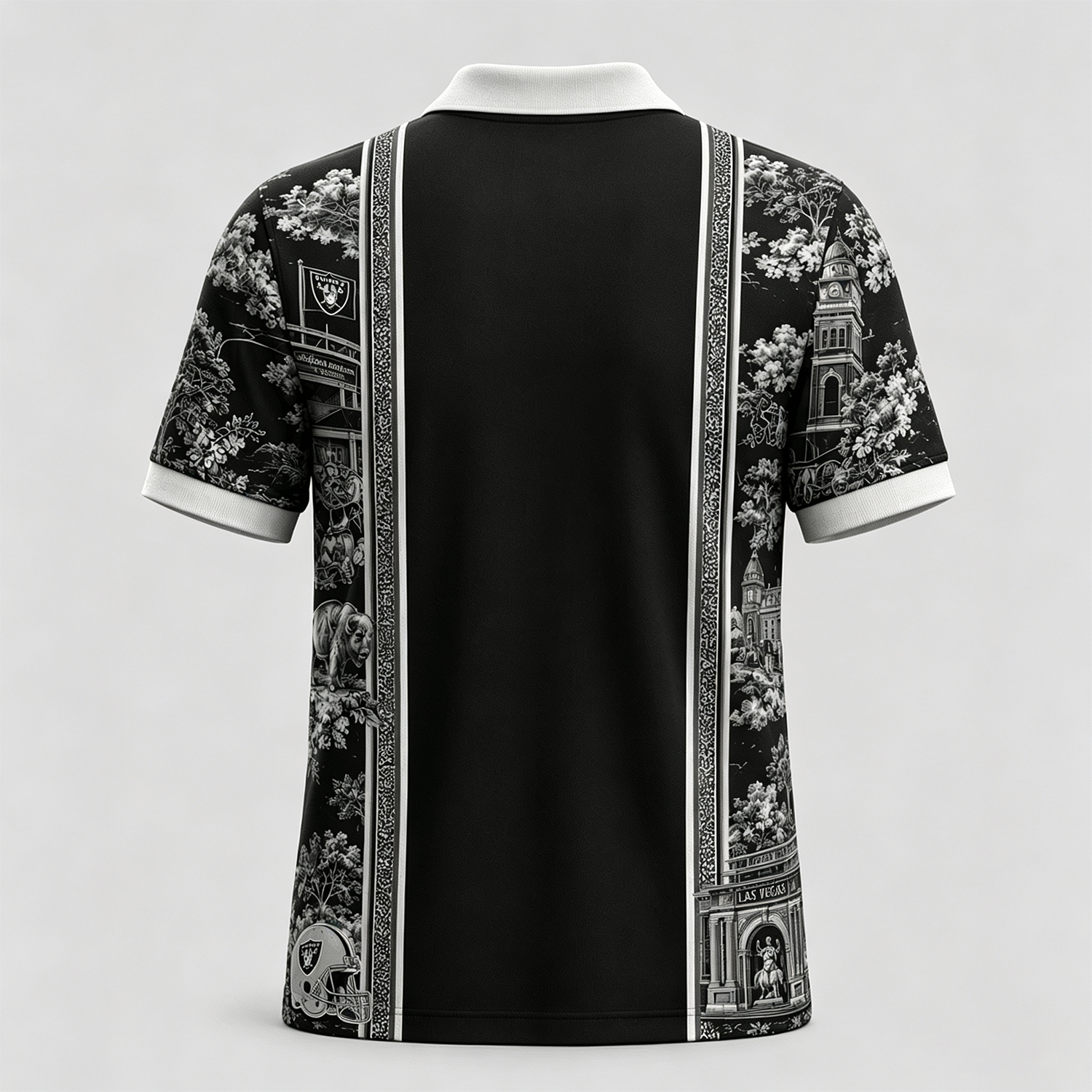 LV x NFL Heritage Cityscape Polo Shirt for Loyal Fans Secondary image
