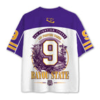 LSU Fighting Tigers Bayou State Retro Landscape NCAA Jersey Shirts