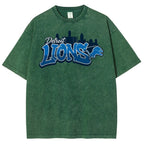 Detroit Lions Unisex Vintage Washed T-shirt