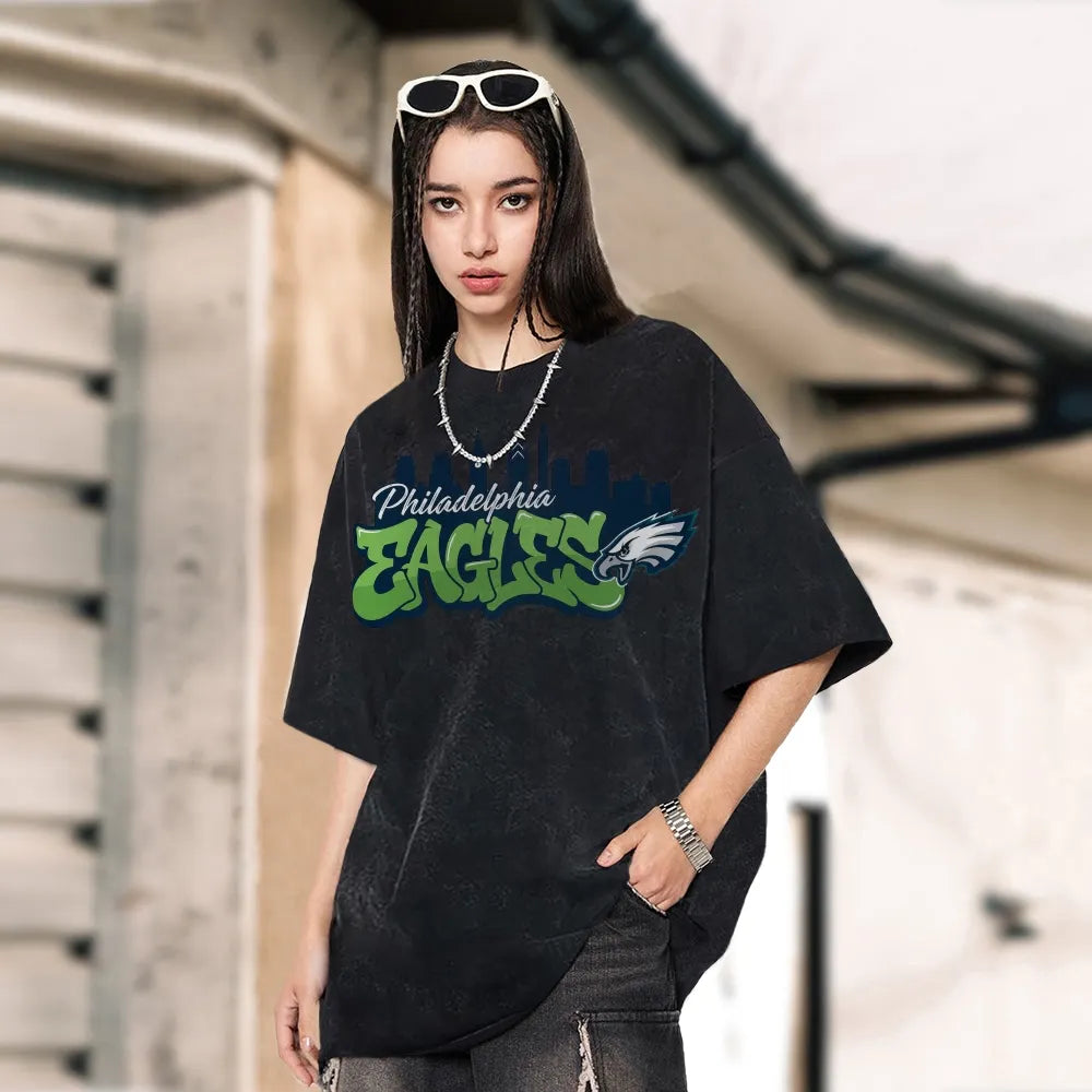 Philadelphia Eagles Unisex Vintage Washed T-shirt