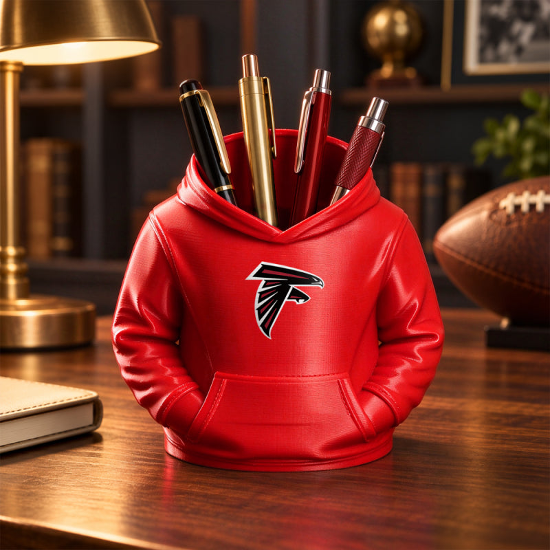 3D Printed Football Hoodie Pen Holder | Team Desk Organizer