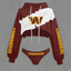 Washington Commanders Cropped Hoodie & Bottom Set