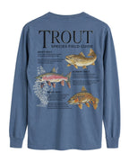 Trout Species Field Guide Long-sleeve