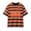Men's Cleveland Browns Striped Crew Neck Short Sleeve T-Shirt