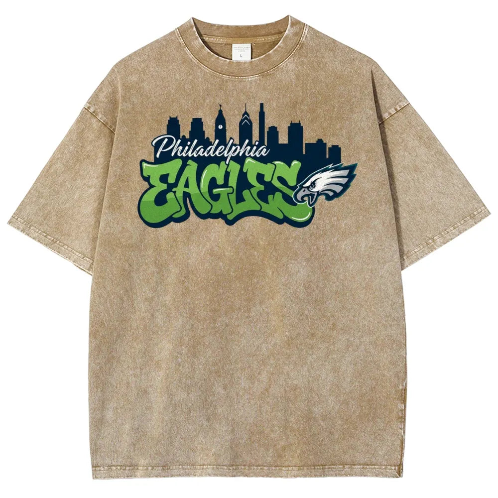 Philadelphia Eagles Unisex Vintage Washed T-shirt