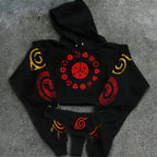 NARUTO Women's Hooded Thicken Suit Set
