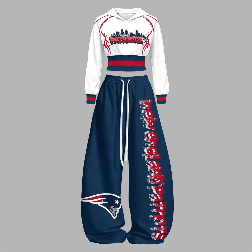 New England Patriots Slim-Fit Sweatshirt Set | NFL