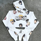 NARUTO Women's Hooded Thicken Suit Set