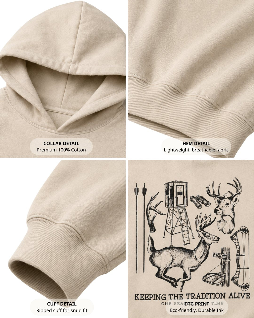 Traditional Bowhunter Hoodie Secondary image