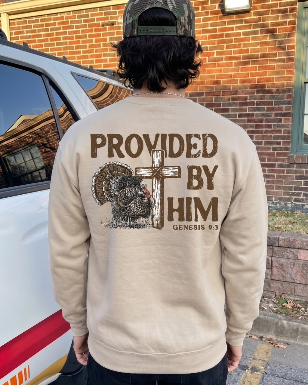 Provided By Him  SWEATSHIRT