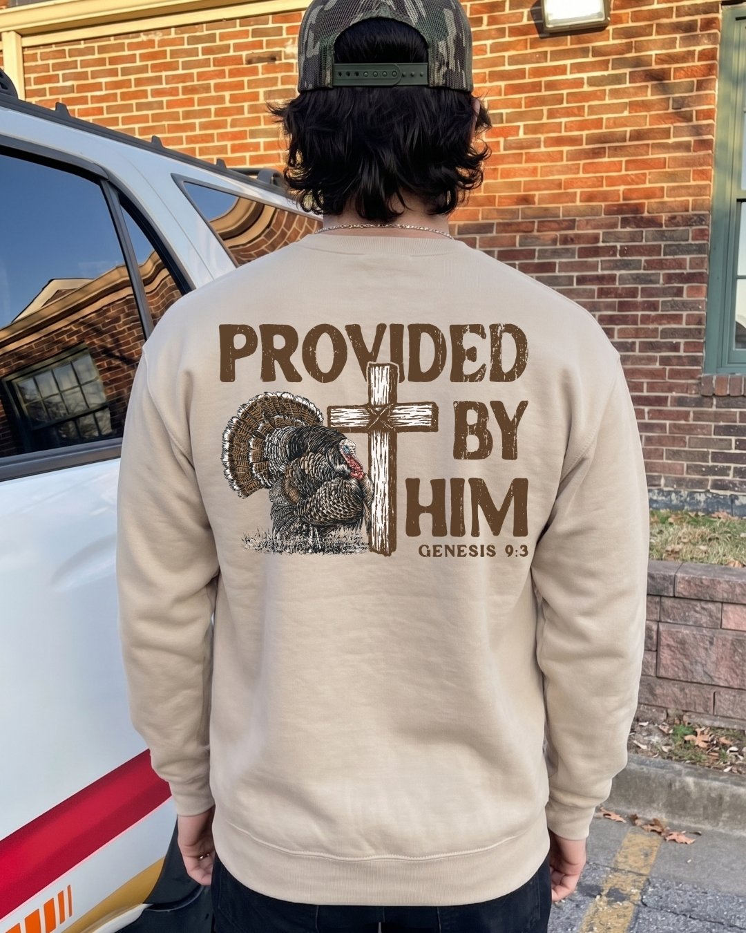 Provided By Him  SWEATSHIRT