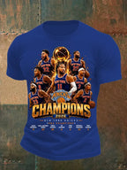 Men's New York Knicks Champions Team Roster T-shirt