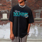Miami Dolphins Unisex Vintage Washed T-shirt