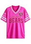 Women Chicago Bears Breast Cancer Awareness Pink Football Jersey