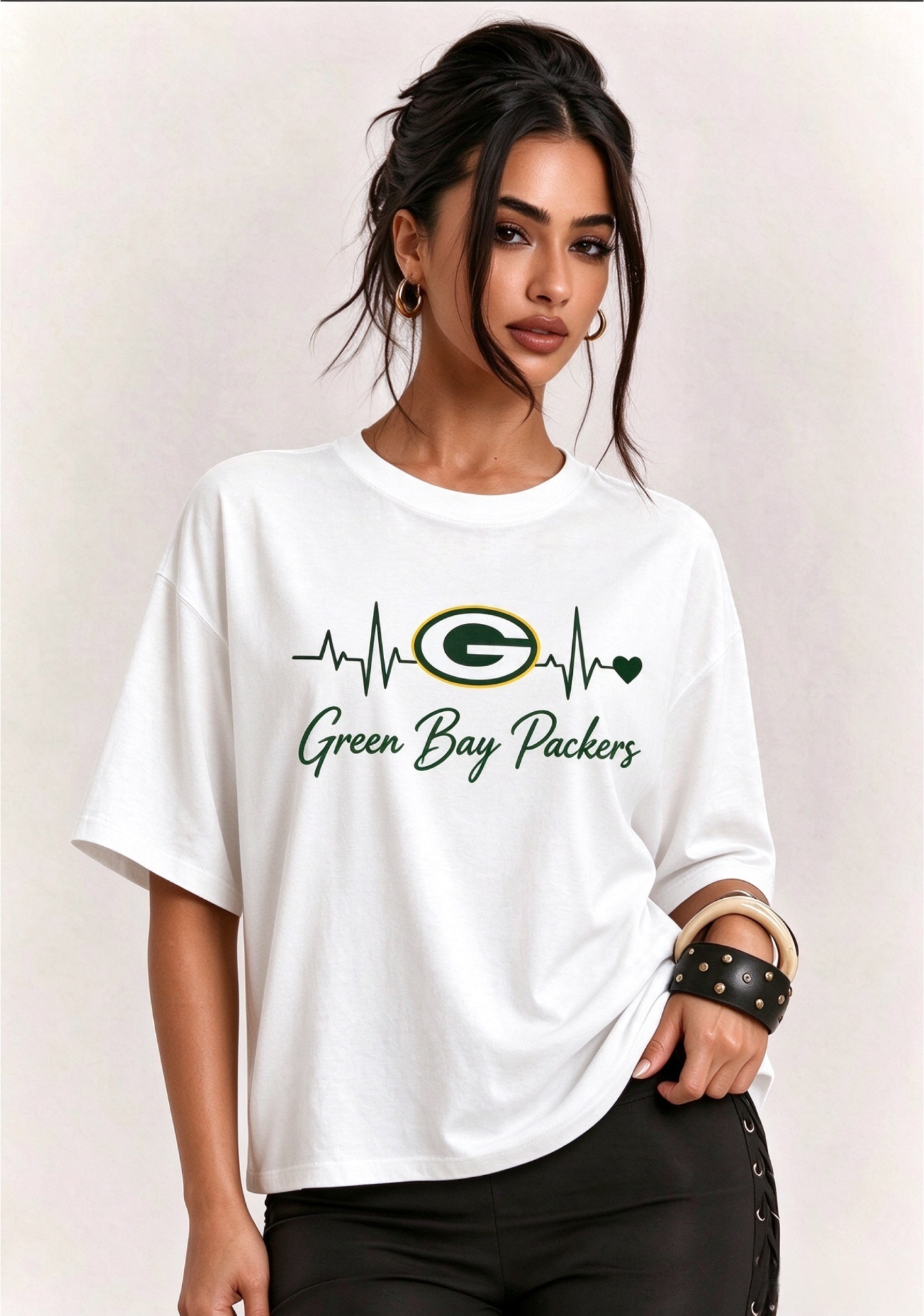 Women's Green Bay Packers NFL Game Day Graphic T-Shirt Secondary image