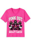 Tampa Bay Buccaneers Pink Out Tackle Breast Cancer Awareness V-Neck T-Shirt