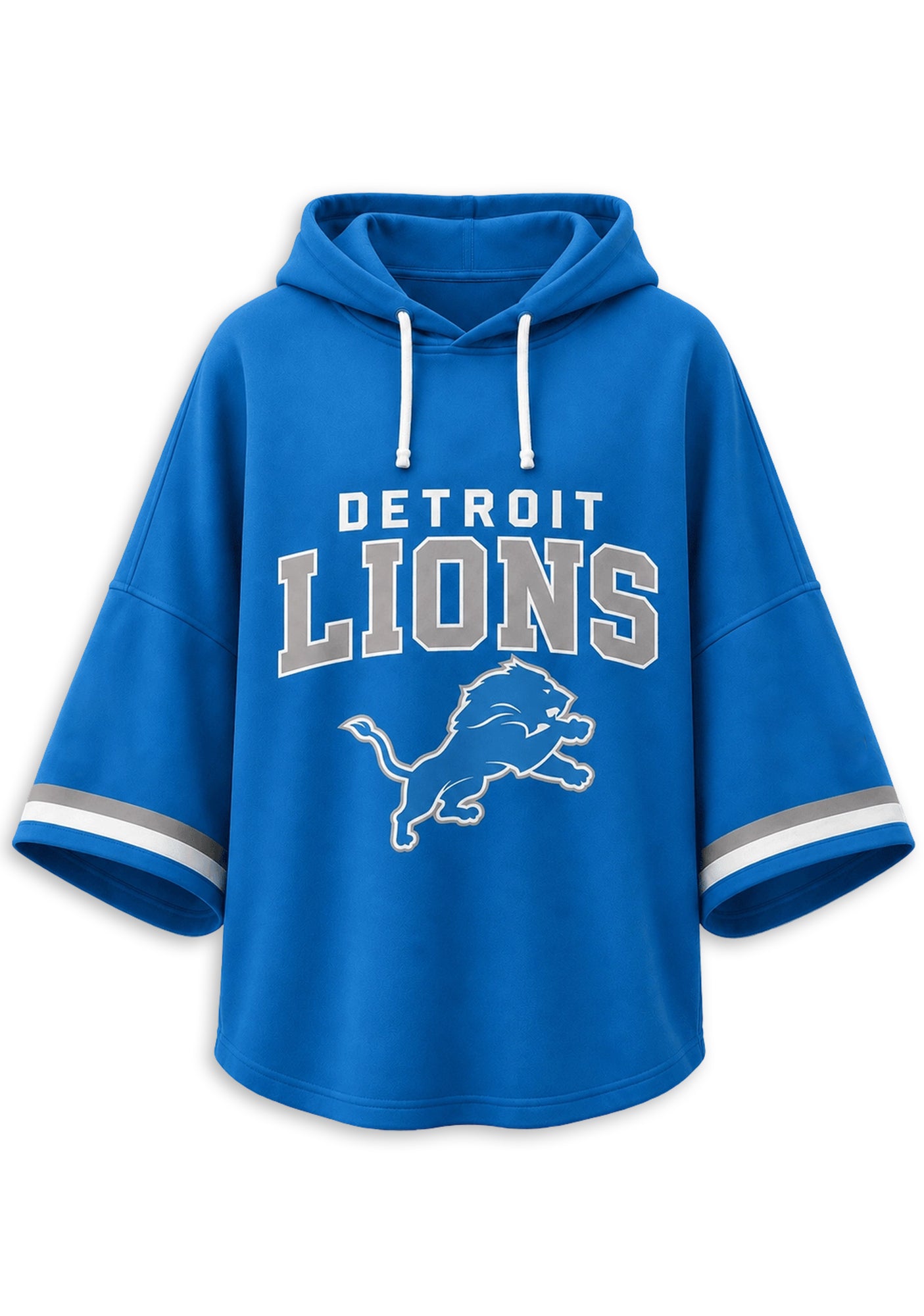 Women’s Detroit Lions 3/4 Dolman Sleeve Hoodie Secondary image