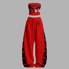 NARUTO Tight Casual Camisole Tops & Elasticated Trousers Two-Piece Set