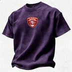 San Francisco 49ers Printed Unisex 100% Pure Cotton Washed T-Shirt