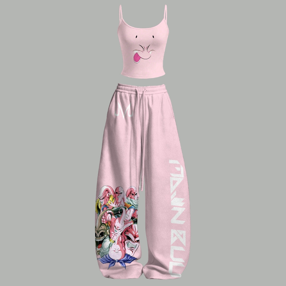 DRAGON BALL Top & Elasticated Trousers Two-Piece Set
