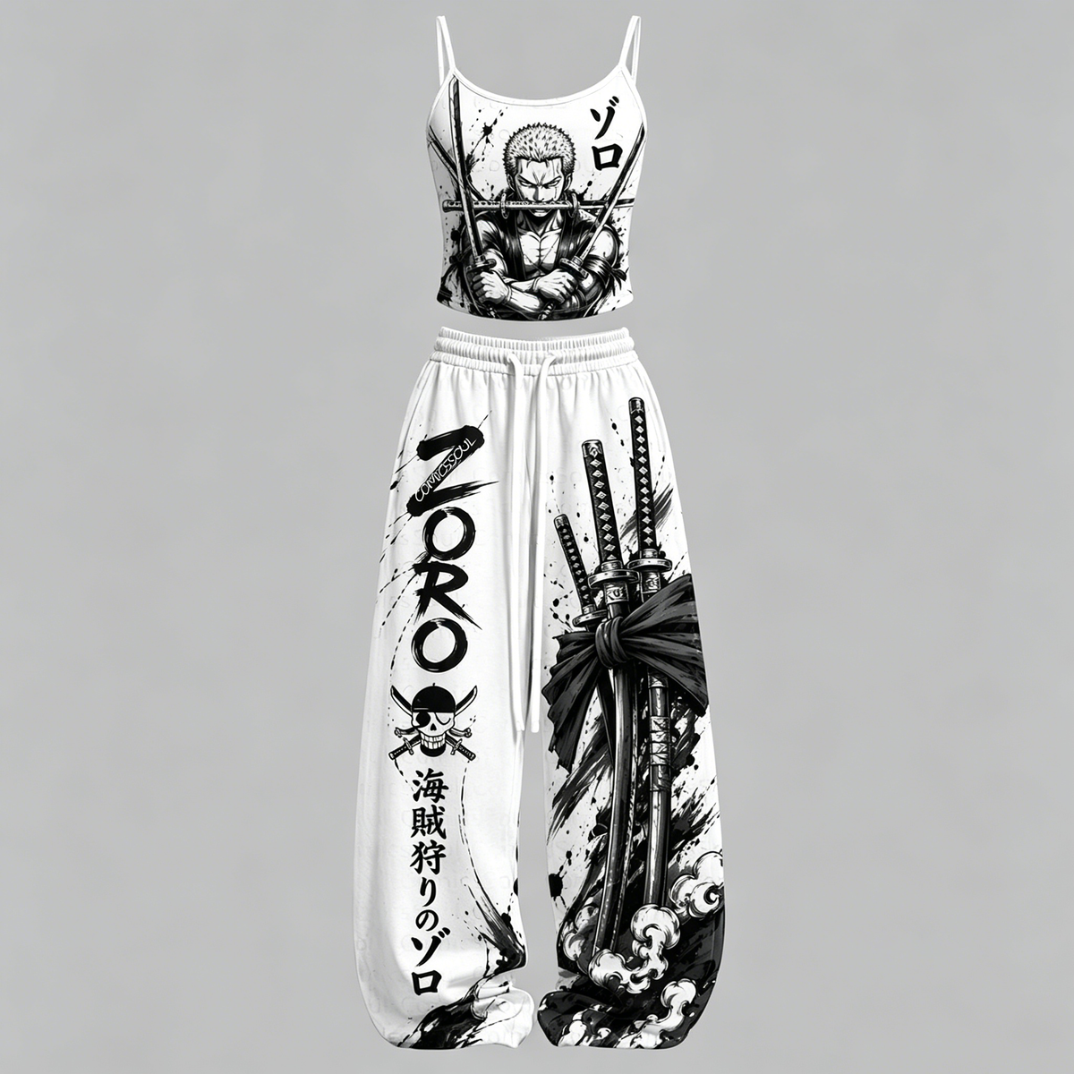 One Piece Top & Elasticated Trousers Two-Piece Set Main image