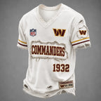 WAS x NFL LUXURY V-Neck T-Shirt 3005 DatND DVT