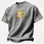 Pittsburgh Steelers Printed Unisex 100% Pure Cotton Washed T-Shirt