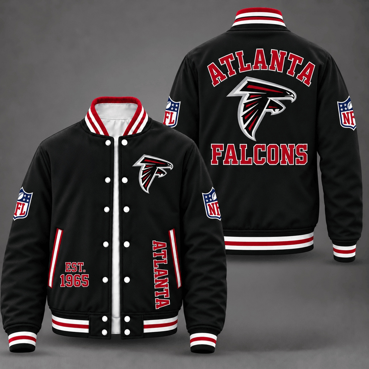 Unisex Atlanta Falcons Varsity Jacket