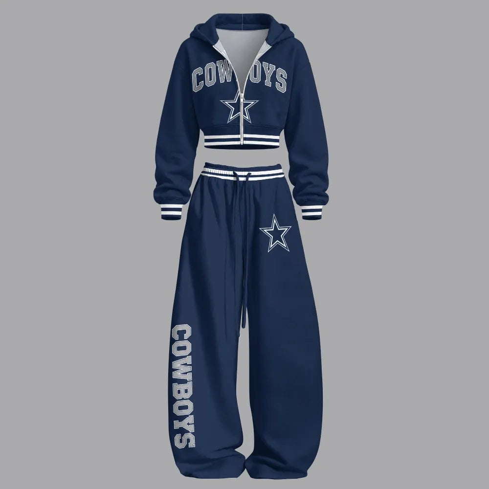 Unisex Loose-Short zip-up sweatshirt set 2609007248