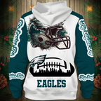 Philadelphia Eagles 2026 New 3D Graphic Hoodie