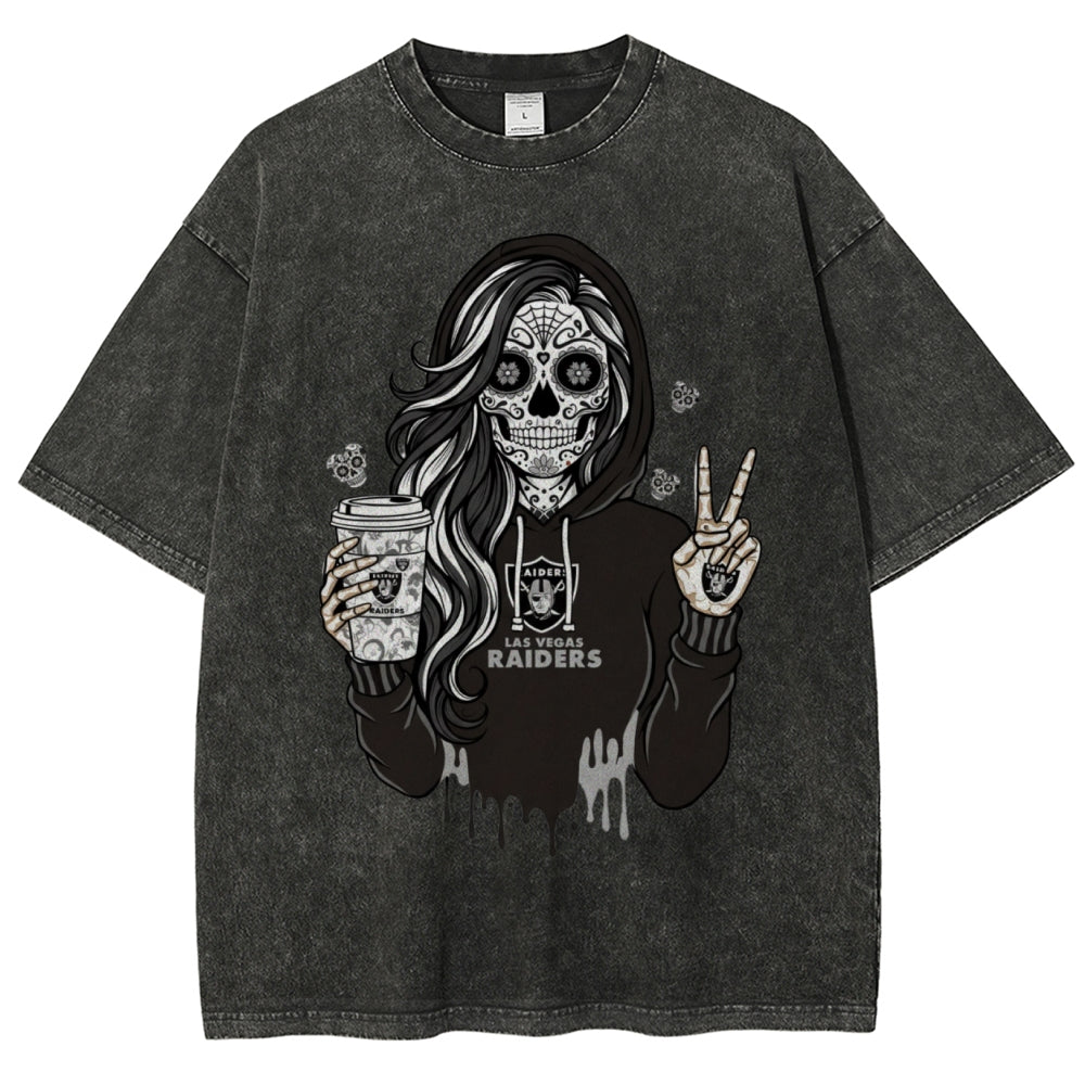 Unisex ¡°Las Vegas Raiders¡± Vintage Washed Tee