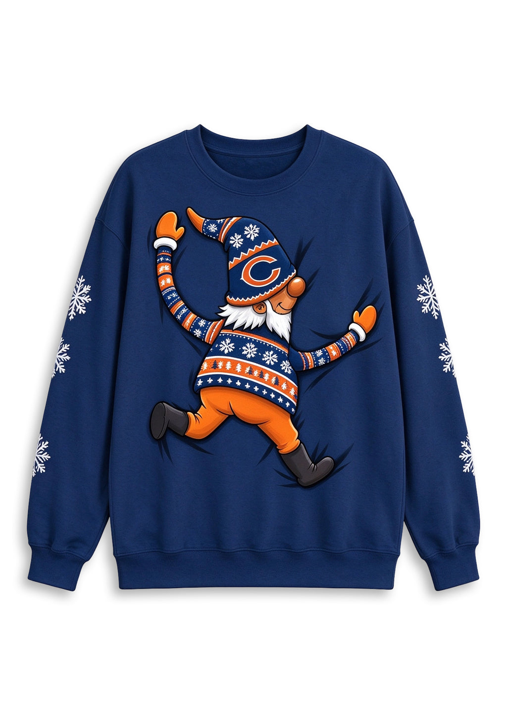 Women's Chicago Bears Christmas Crewneck Sweatshirt