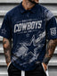 Dallas Cowboys Men's Printed Polo Shirt