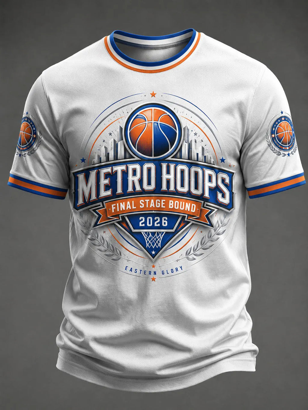 Men's Metro Hoops 2028 New York Basketball T-shirt