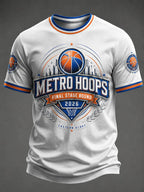 Men's Metro Hoops 2028 New York Basketball T-shirt