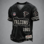 ATL x NFL LUXURY V-Neck T-Shirt 3005 DatND DVT