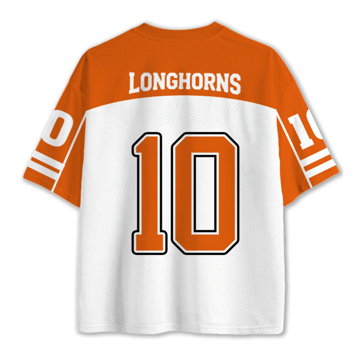 Texas Longhorns Funny Game Day Breakfast Mascot NCAA Jersey Shirts Secondary image