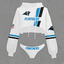 Carolina Panthers Cropped Hoodie & Bottom Set