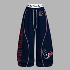 "Houston Texans" Long-sleeved double-layer stretch pants set