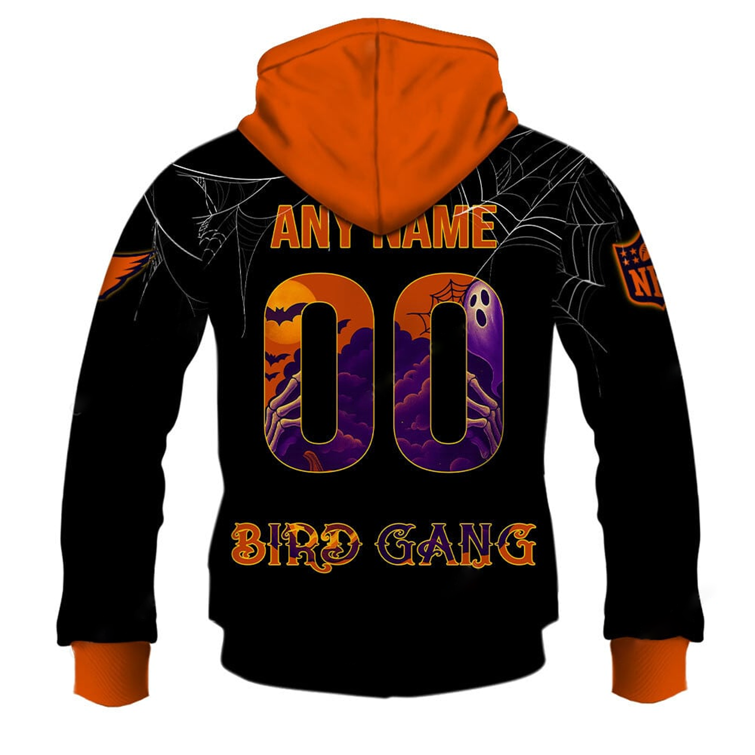 ARI X NFL Halloween Night 3D Shirt Secondary image