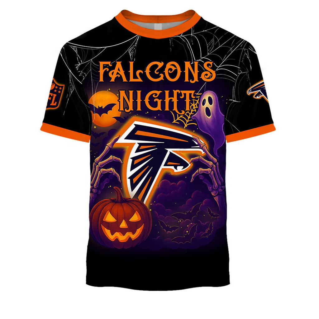 ATL X NFL Halloween Night 3D Shirt