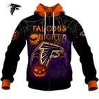 ATL X NFL Halloween Night 3D Shirt