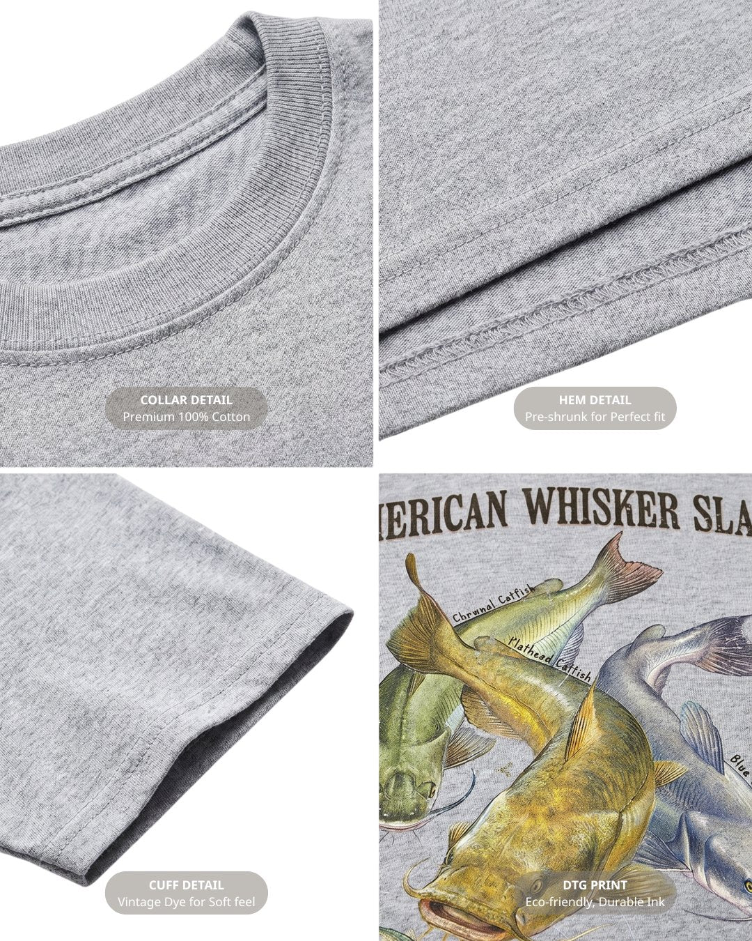 American Whisker Slam T-shirt Secondary image