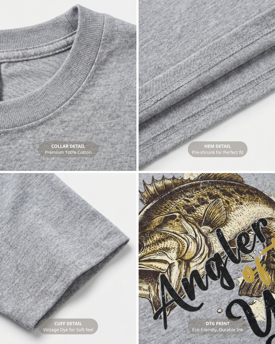 Angler Of The Year Bass Fishing T-shirt Secondary image