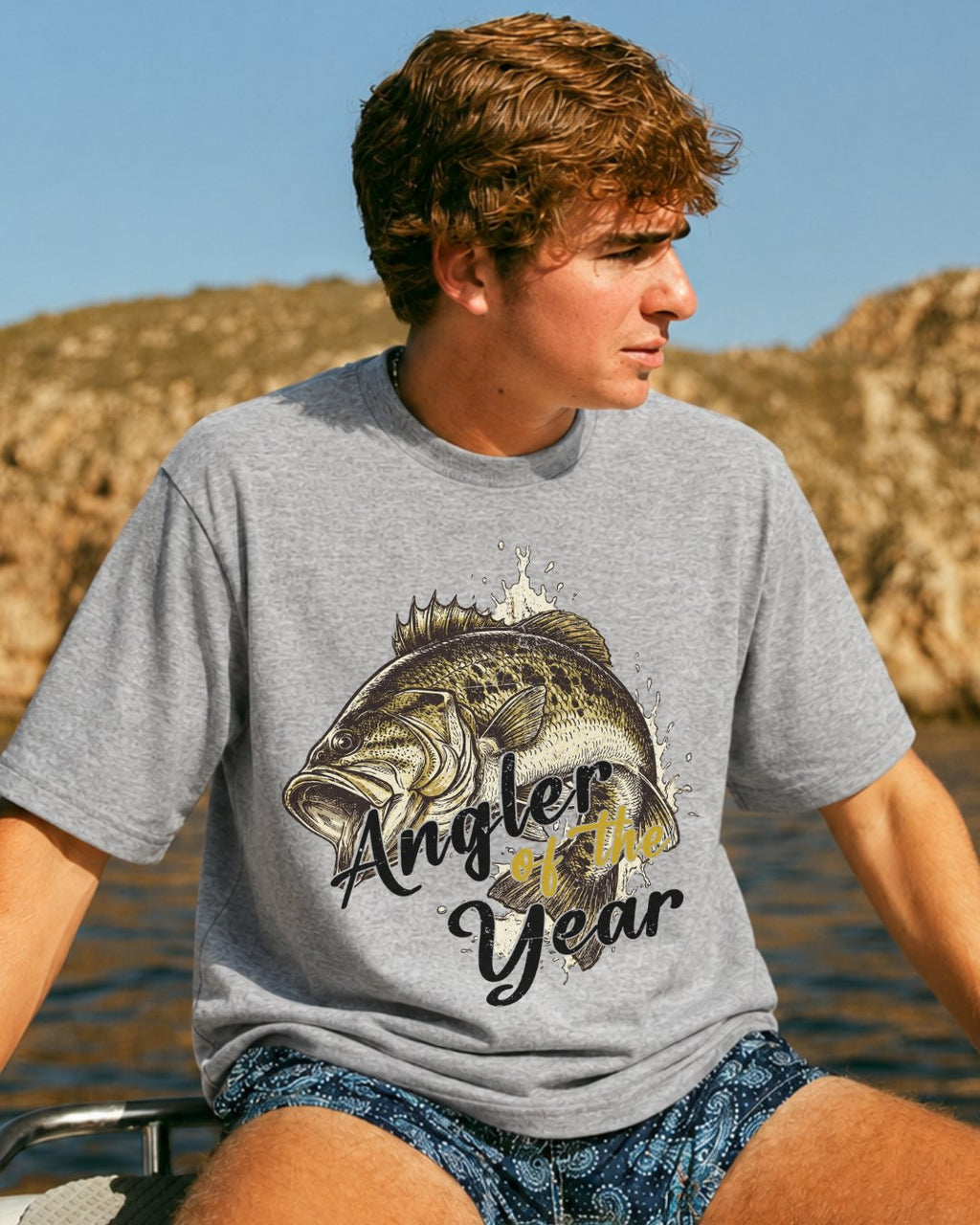 Angler Of The Year Bass Fishing T-shirt