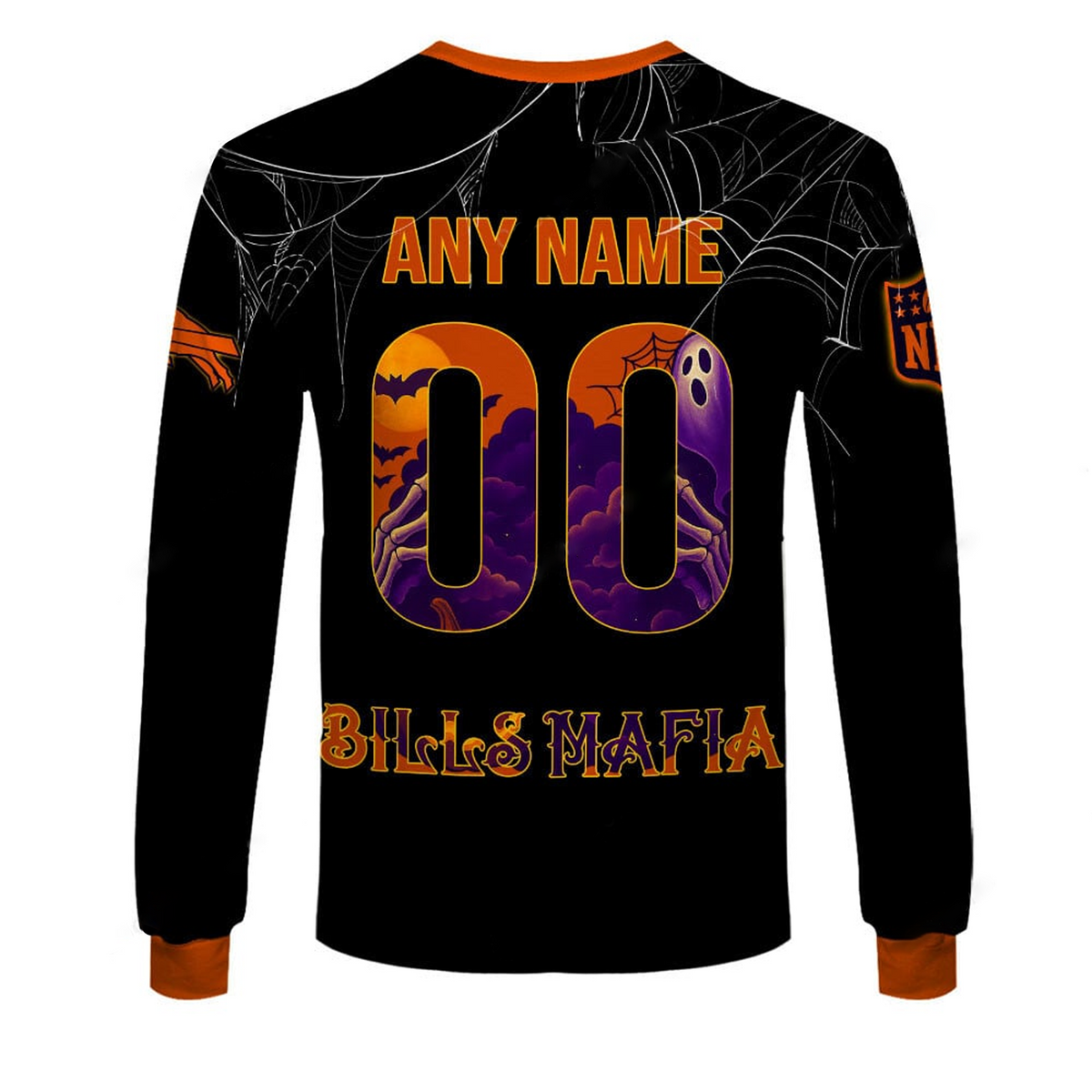 BUF X NFL Halloween Night 3D Shirt